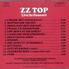 ZZ TOP - Live In Concert ( Recorded Live at the Capitol Theater , New Jersey , in June 1980 )