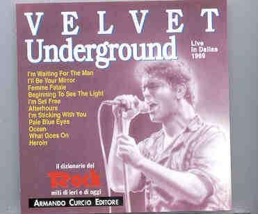 Lou Reed / Velvet Underground – Live In Dallas 1969 front cover Lou Reed / Velvet Underground - Live In Dallas 1969 front cover