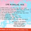 Led Zeppelin - Live In Dallas 1975 ( Dallas , Texas , USA , March 4th , 1975 )
