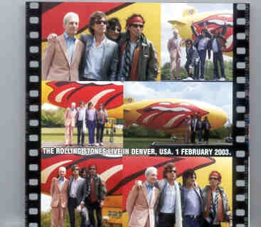 Rolling Stones – Live In Denver ( 2 CD SET ) ( Live in Denver , CO , USA , February 1st , 2003 ) front cover Rolling Stones - Live In Denver ( 2 CD SET ) ( Live in Denver , CO , USA , February 1st , 2003 ) front cover