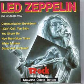 Led Zeppelin - Live In London 1969 ( Armando Curcio Editore ) front cover