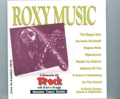 Brian Ferry & Roxy Music – Live In London 1972 front cover Brian Ferry & Roxy Music - Live In London 1972 front cover