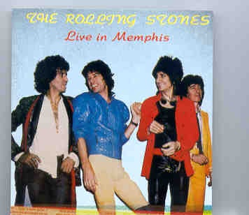 Rolling Stones – Live In Memphis 1978 front cover Rolling Stones - Live In Memphis 1978 front cover