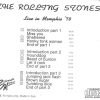 Rolling Stones - Live In Memphis 1978
