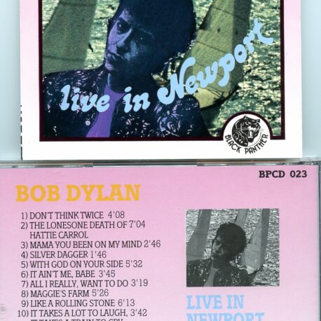 Bob Dylan - Live In Newport ( Black Panther ) ( Live in Newport 1065 plus bonustracks in Newcastle 1965 )
