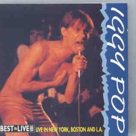 Iggy Pop - Live In New York , Boston & L.A. front cover