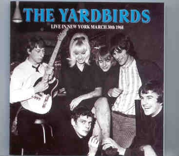 Eric Clapton – The Yardbirds Live In New York 1968 ( Living Legend ) front cover Eric Clapton - The Yardbirds Live In New York 1968 ( Living Legend ) front cover