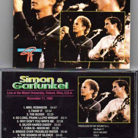 Simon & Garfunkel - Live In Ohio 1969 ( Miami University , Oxford , Ohio, November 11th , 1969 )