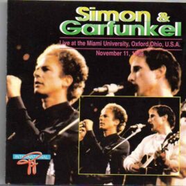 Simon & Garfunkel - Live In Ohio 1969 ( Miami University , Oxford , Ohio, November 11th , 1969 ) front cover