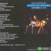 Led Zeppelin - Live In Osaka 1971 ( 3 CD SET ) ( Soundboard of Osaka , Japan ,September 29th , 1971 )