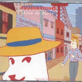Rolling Stones - Live In Paris 1976 ( 2 CD set ) ( Pavillion Paris , France , June 7th , 1976 ) front cover