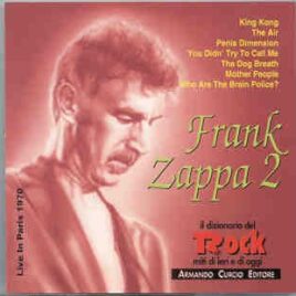 Frank Zappa - Live In Paris 1970 front cover