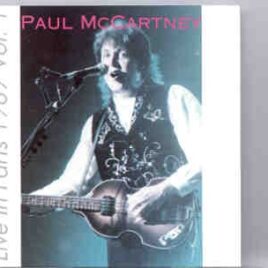 Paul McCartney - Live In Paris 1989  Vol. 1 front cover