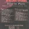 Rolling Stones - Live In Paris 1976 ( 2 CD!!!!! set ) ( Pavillion Paris , France , June 7th , 1976 )