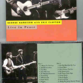 George Harrison - Live In Peace ( 2 CD set ) ( Hiroshima Sunplaza , Hiroshima , Japan , December 6th , 1991 )