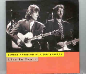 Eric Clapton – Live In Peace ( 2 CD set ) ( Hiroshima Sunplaza , Hiroshima , Japan , December 6th , 1991 ) front cover Eric Clapton - Live In Peace ( 2 CD set ) ( Hiroshima Sunplaza , Hiroshima , Japan , December 6th , 1991 ) front cover