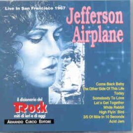 Jefferson Airplane - Live In San Francisco 1967 front cover