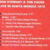 The Face / Rod Stewart - Live In Santa Monica 1970