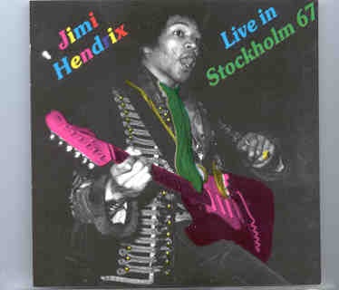 Jimi Hendrix – Live In Stockholm ’67 ( Document ) front cover Jimi Hendrix - Live In Stockholm '67 ( Document ) front cover