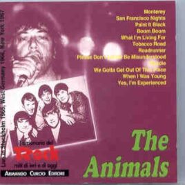 Eric Burdon and The Animals - Live In Stockholm , West Germany & New York front cover