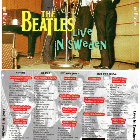 The Beatles - Live In Sweden ( 2 CD - 2 DVD set ) ( Original Master Series )