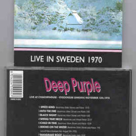 Deep Purple - Live In Sweden ( November 12TH , 1970 )