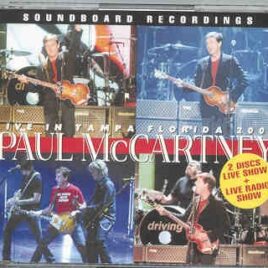 Paul McCartney - Driving Tour 2002   Live In Tampa ( Plus Live Radio Show  )  ( 3 CD SET ) front cover