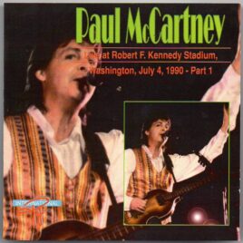 Paul McCartney - Live In Washington ( Robert F Kennedy Stadium , Washington , July 4th , 1990 ) front cover