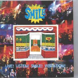 The Beach Boys - Live Listen Smile Vibration ( 2 CD set ) ( Royal Festival Hall , London , UK , Feb 22nd , 2004 ) front cover