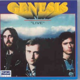 P. Gabriel  /  GENESIS  /  P. Collins - Live ( Mistral ) front cover
