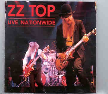 ZZ TOP – Live Nationwide ( Swingin’ Pig ) ( Recorded Live in Passaic , New Jersey , in August 1980 ) front cover ZZ TOP - Live Nationwide ( Swingin' Pig ) ( Recorded Live in Passaic , New Jersey , in August 1980 ) front cover