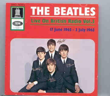 The Beatles – Live On British Radio Vol. 3 ( Odeon ) front cover The Beatles - Live On British Radio Vol. 3 ( Odeon ) front cover