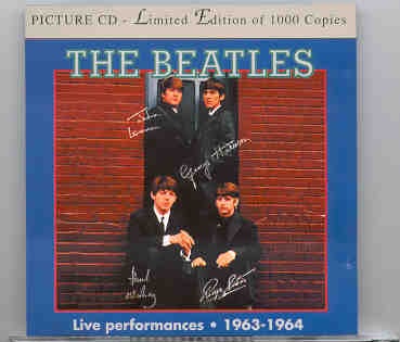 The Beatles – Live Performances 1963 / 1964 front cover The Beatles - Live Performances 1963 / 1964 front cover