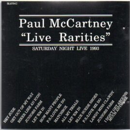 Paul McCartney - Live Rarities ( Saturday Night Live 1993 ) front cover