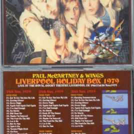 Paul McCartney - Liverpool Holiday Box 1979 ( 5 CD SET ) ( Misterclaudel ) ( November 24th , 25th & 26th , 1979 )