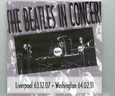 The Beatles – Liverpool 63 – Washington 64 ( Silent Sea ) front cover The Beatles - Liverpool 63 - Washington 64 ( Silent Sea ) front cover