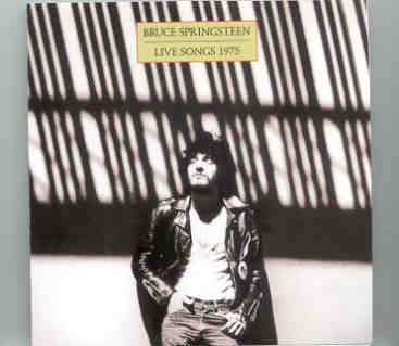 Bruce Springsteen – Live Songs 1975 ( 2 CD SET ) front cover Bruce Springsteen - Live Songs 1975 ( 2 CD SET ) front cover