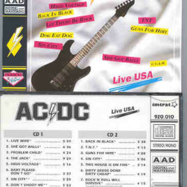 Ac-Dc - Live in USA Vol. 1/2 ( 2 CD set )
