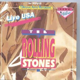 Rolling Stones - Live In USA ( Late 60's Live in USA ) front cover