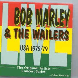 Bob Marley - Live In USA 1975 - 1979 front cover