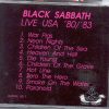 Black Sabbath - Live USA 1980 - 1983 ( Black Sabbath )