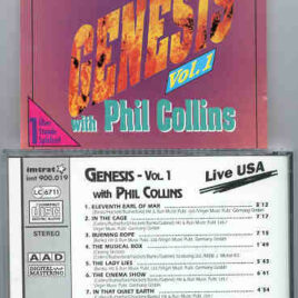 P. Gabriel / GENESIS / P. Collins - Live In USA Vol 1 ( Genesis )