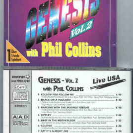 P. Gabriel / GENESIS / P. Collins - Live In USA Vol 2 ( Genesis )