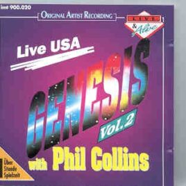 P. Gabriel  /  GENESIS  /  P. Collins - Live In USA Vol 2 ( Genesis ) front cover