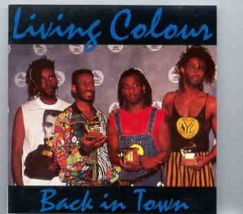 Living Colour – Back In Town front cover Living Colour - Back In Town front cover