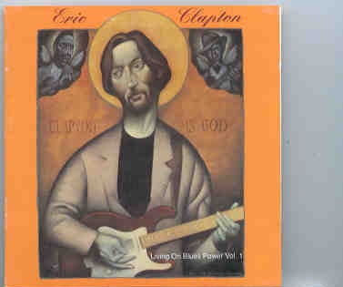 Eric Clapton – Living On Blues Power Vol. 1 ( 2 CD set ) front cover Eric Clapton - Living On Blues Power Vol. 1 ( 2 CD set ) front cover