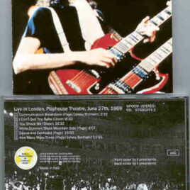 Led Zeppelin - London Broadcast ( WPOCM ) ( Playhouse Theatre , London , UK June 27th , 1969 )