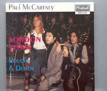 Paul McCartney – London Town Demos ( Mistral ) front cover Paul McCartney - London Town Demos ( Mistral ) front cover
