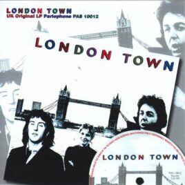 Paul McCartney - London Town U.K Original LP ( Parlophone PAS 10012 )