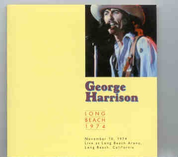George Harrison – Long Beach 1974 front cover George Harrison - Long Beach 1974 front cover